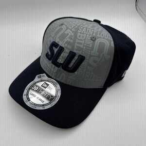 St Louis University Billiken Fitted Hat New Era 39Thirty Large/XL Reflective NWT